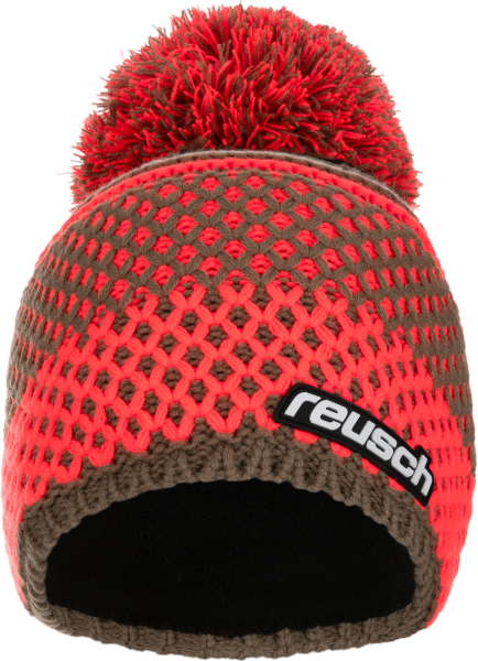 Reusch Ellie Beanie 6280030 3498 orange rot front